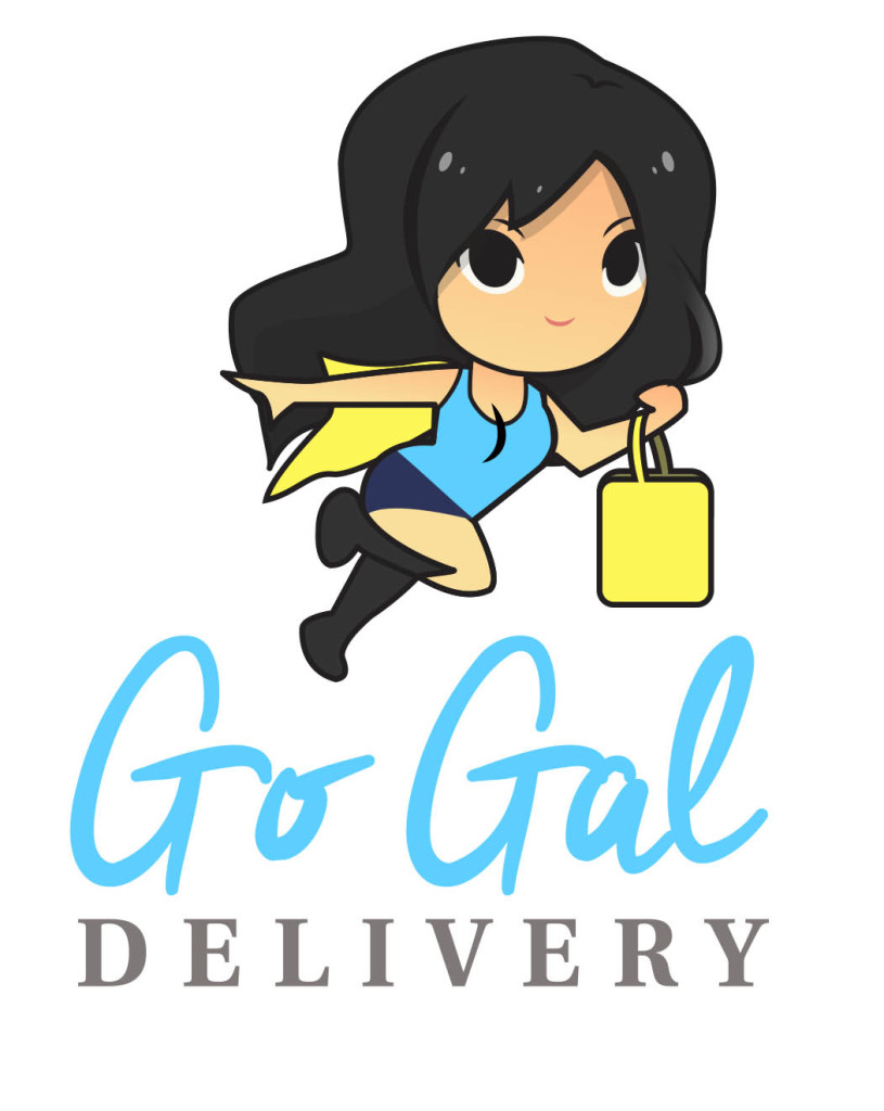 girl logo design go gal